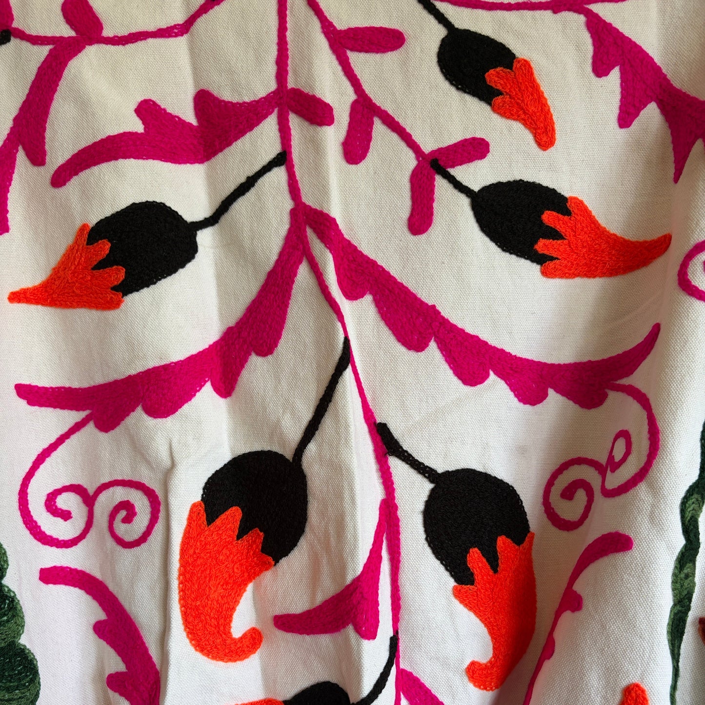 Suzani Embroidery Bomber Jacket