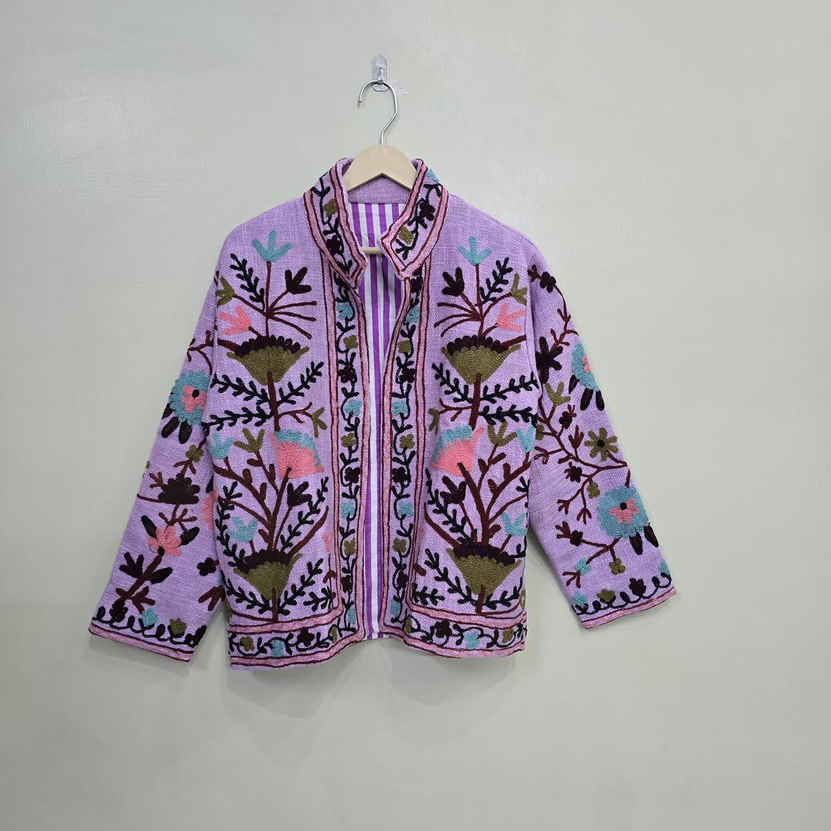 Cotton Suzani Embroidery Jacket