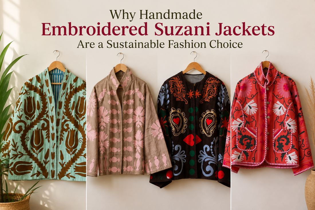Handmade Embroidered Suzani Jackets