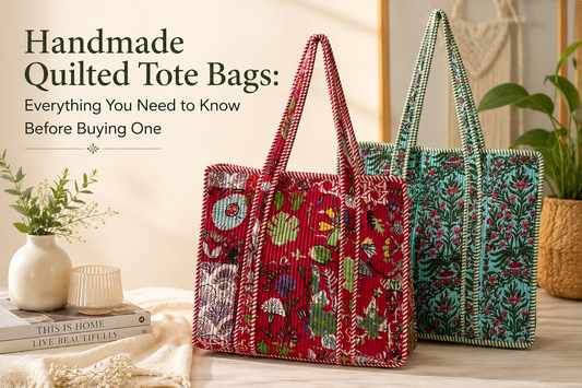 Handmade Quilted Tote Bags