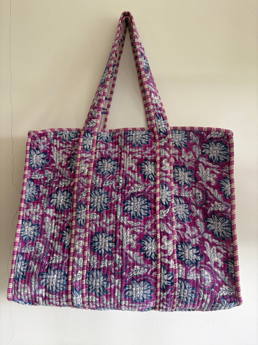 Hand Block Printed Cotton Quilted Bags: Choosing the Right One