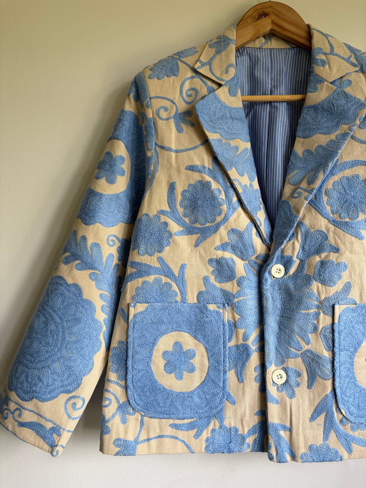 Suzani-Embroidery-Blazer Artofakind