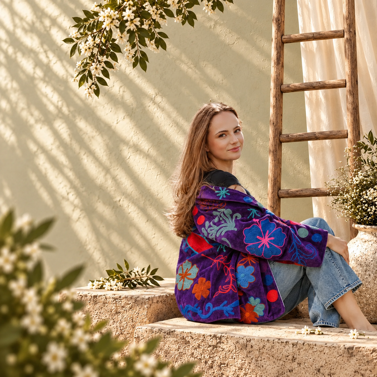 Suzani Jackets Artofakind