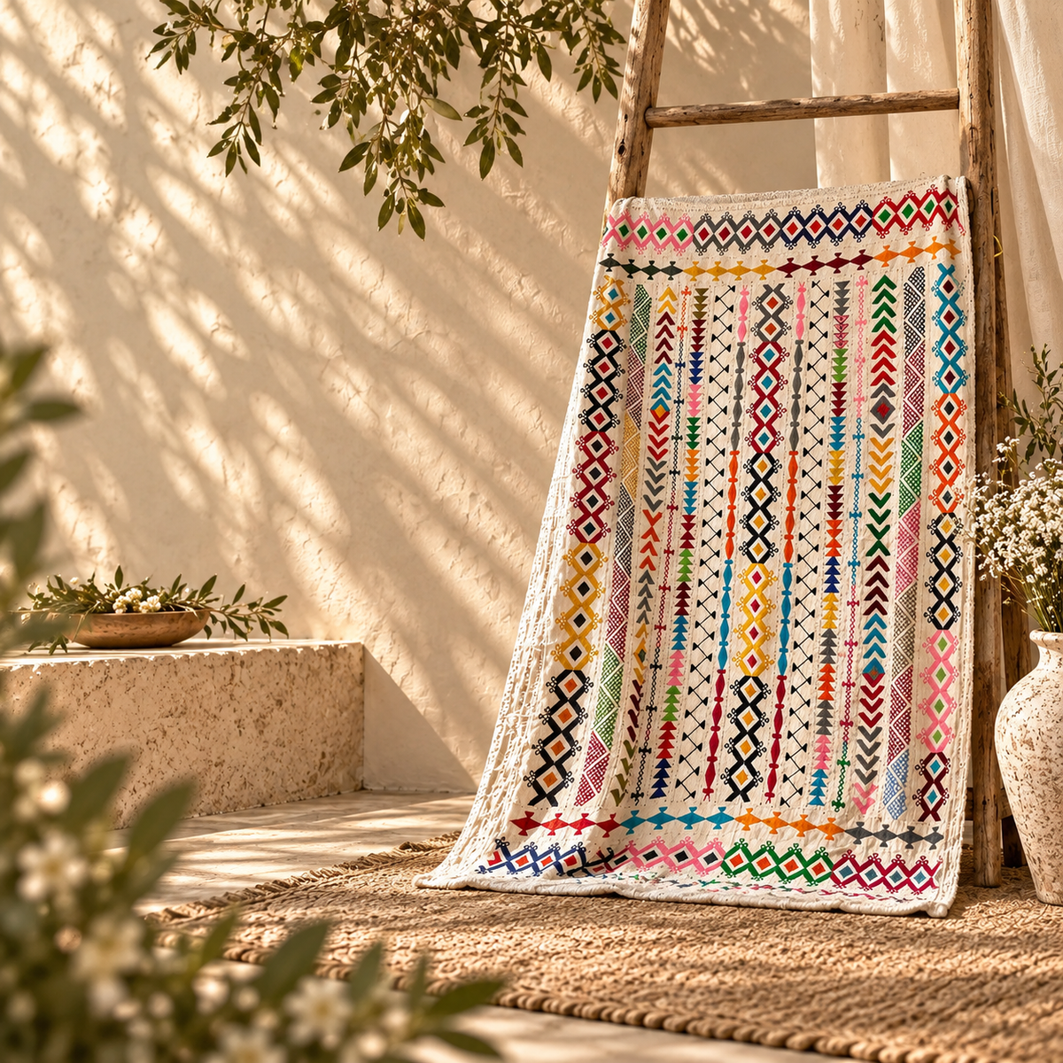 Suzani Bedcover