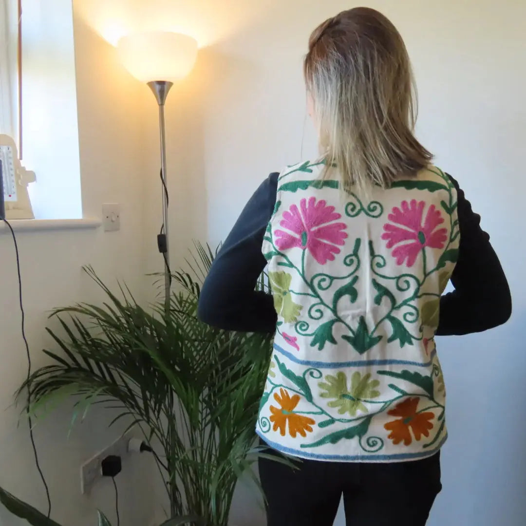 The Suzani Embroidery Vest – Timeless Craft, Effortless Edge Artofakind