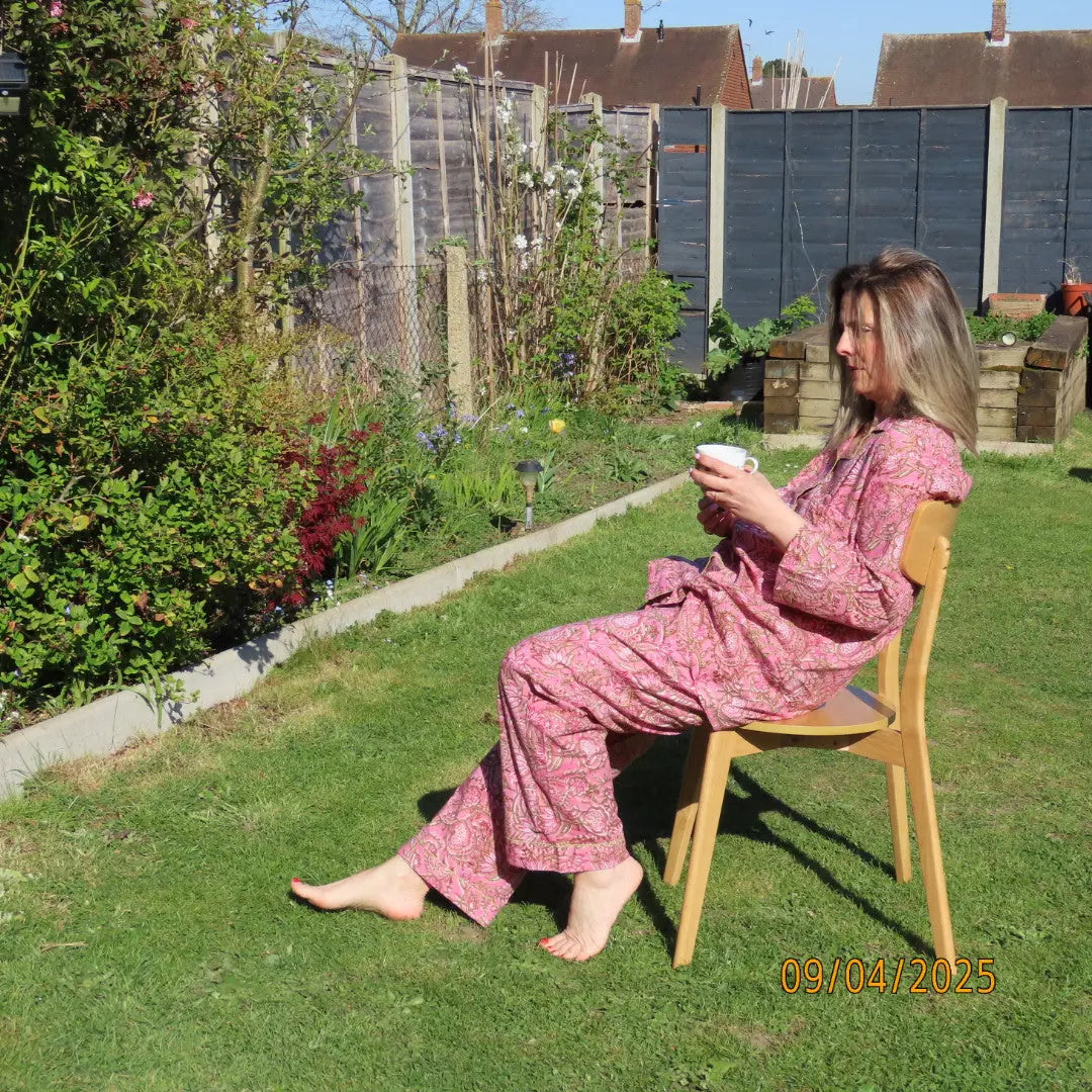 Block Print PJ Set