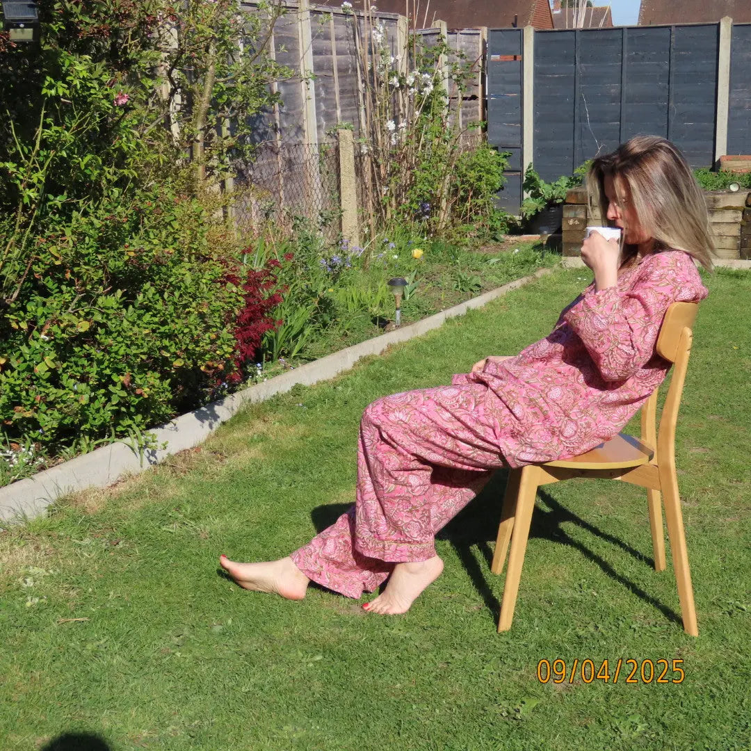 Block Print PJ Set