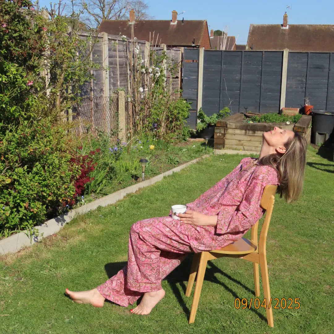 Block Print PJ Set