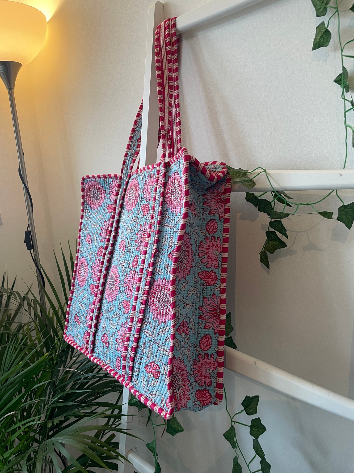 Blockprint Tote Bag