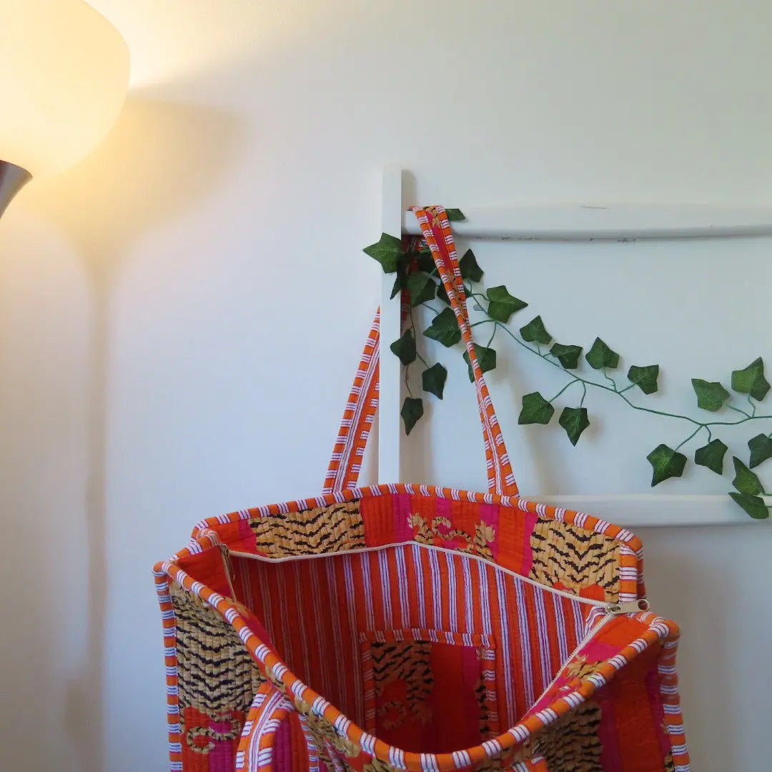 Cotton Quilted Tote Bags My Store