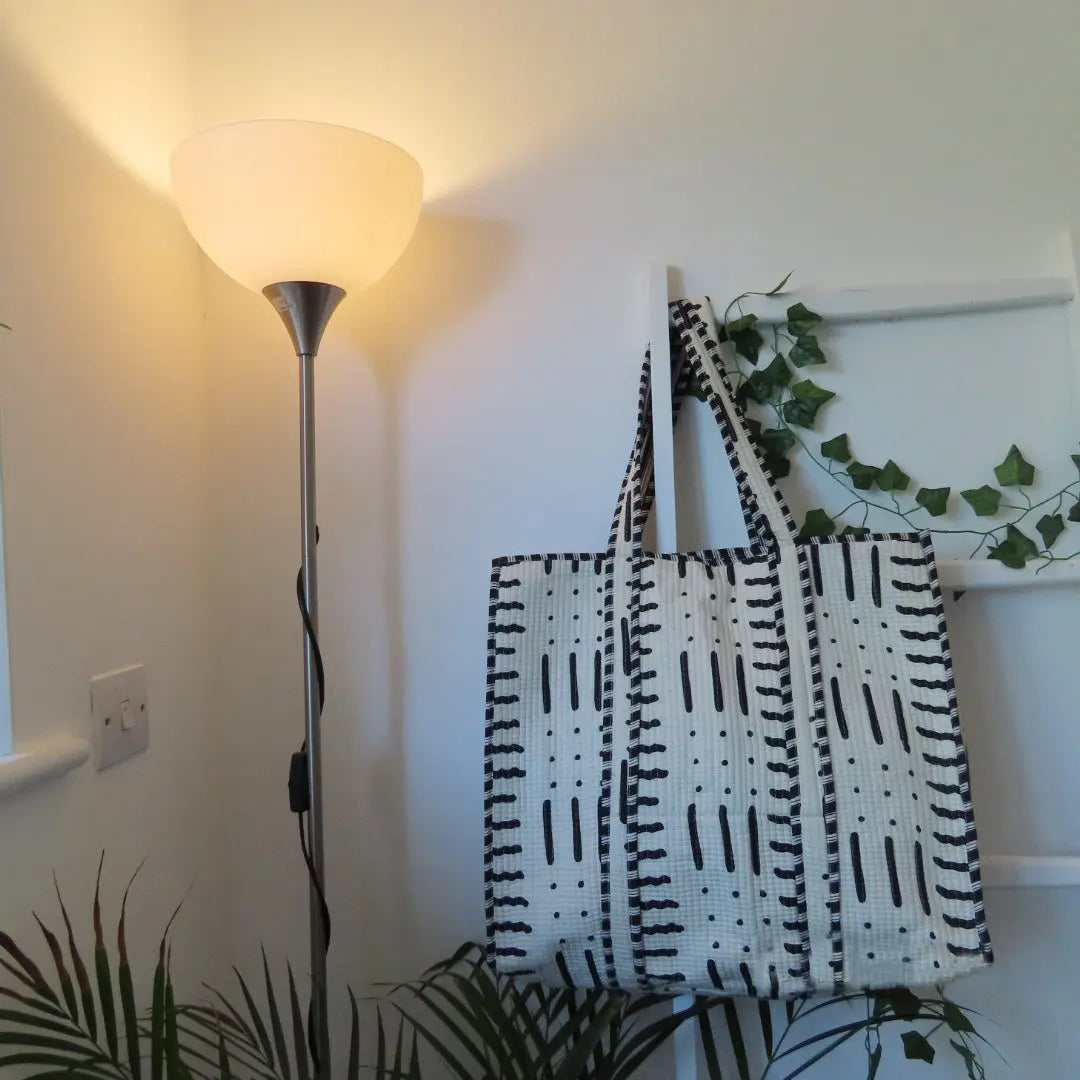 Cotton Quilted Tote Bags My Store
