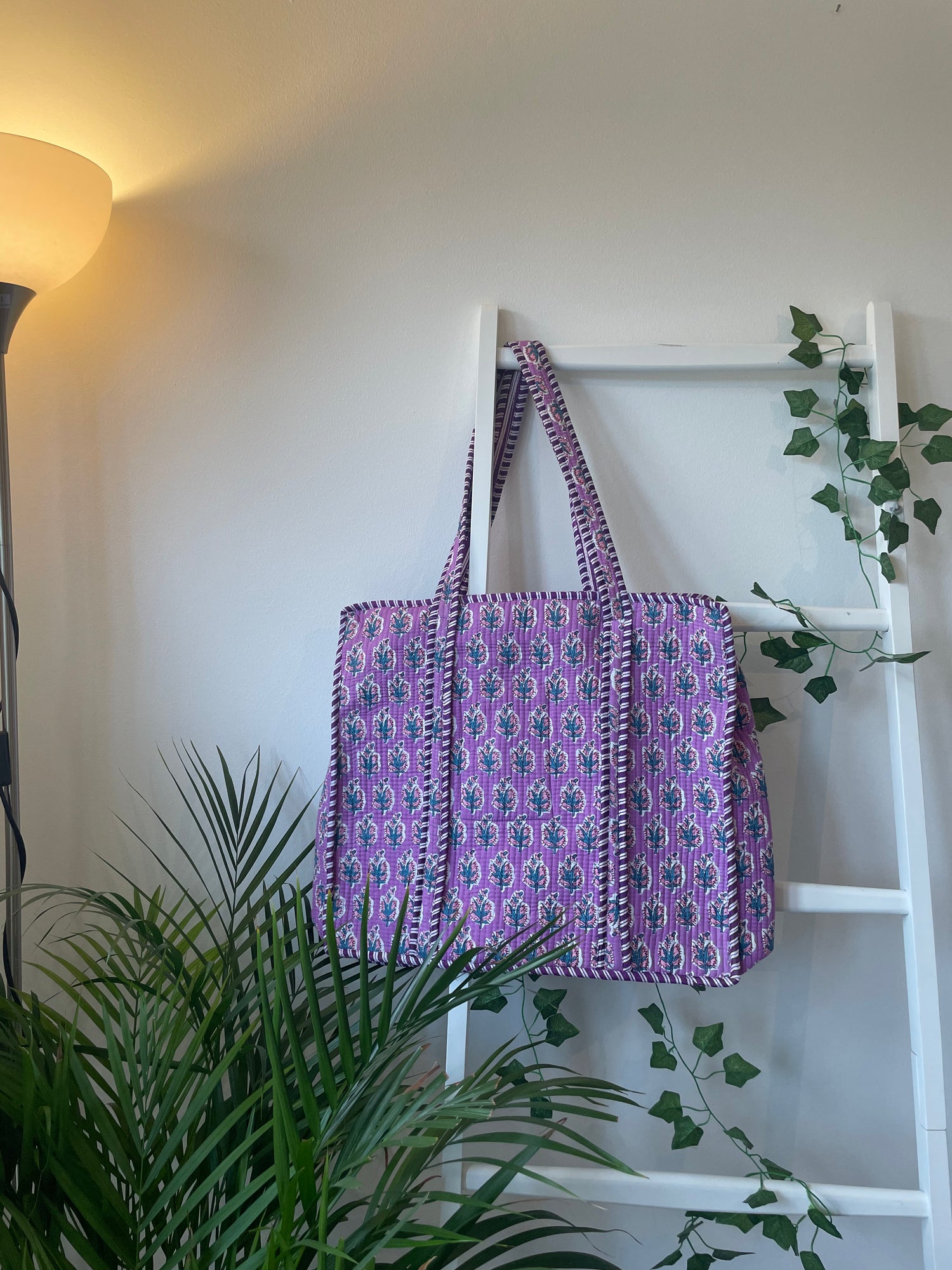 Floral Quilted bag