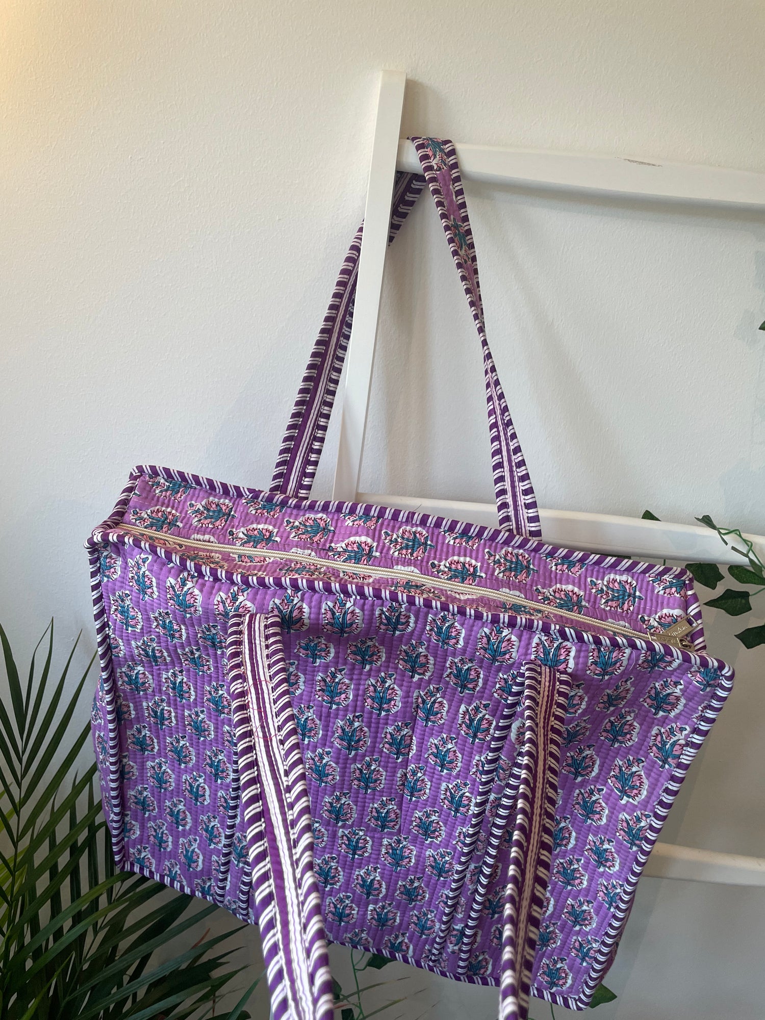 Floral Quilted bag