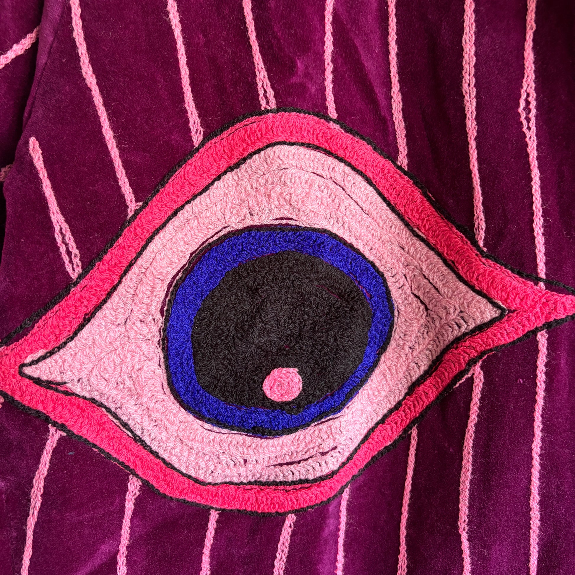 Velvet Suzani Embroidery Jacket
