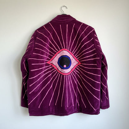 Velvet Suzani Embroidery Jacket