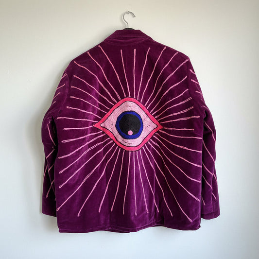 Velvet Suzani Embroidery Jacket