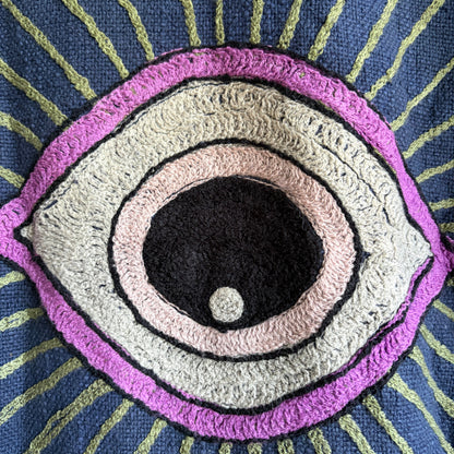 Suzani Cotton Evil Eye Embroidered Jacket