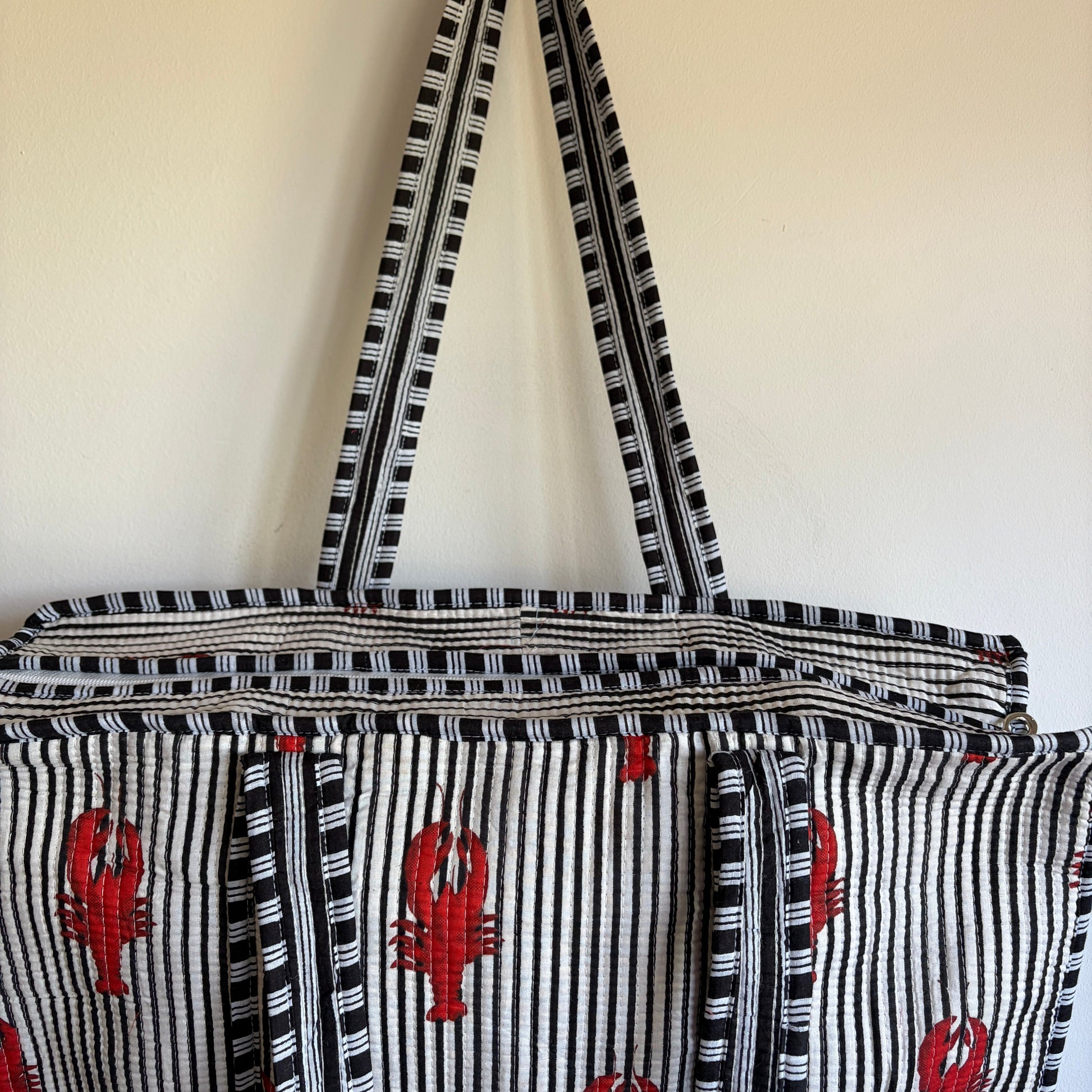 Cotton quilted Tote Bag 
