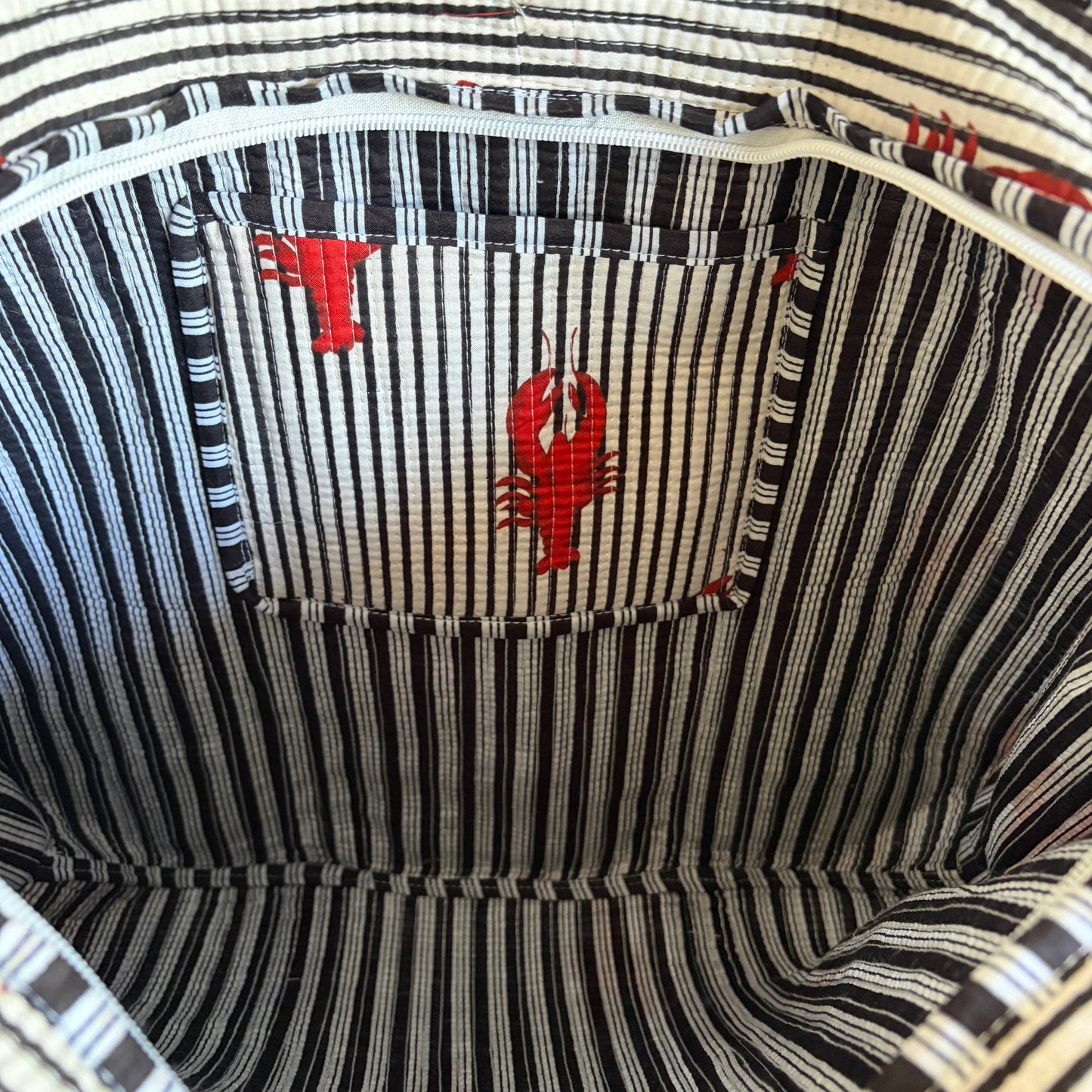 Cotton quilted Tote Bag 
