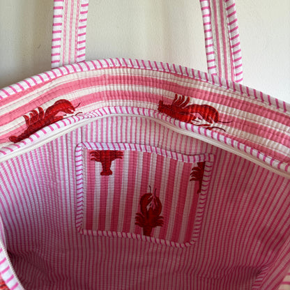 Cotton quilted Tote Bag 