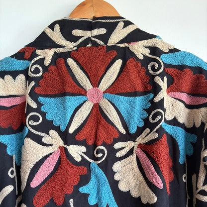 Cotton suzani long coat