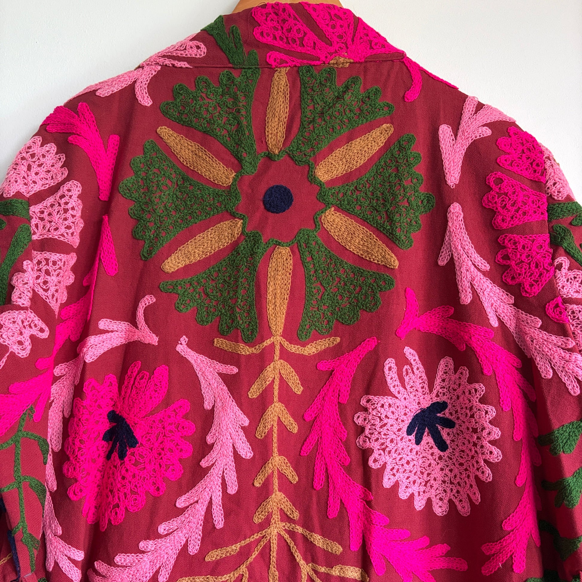 Suzani Cotton Long Coat