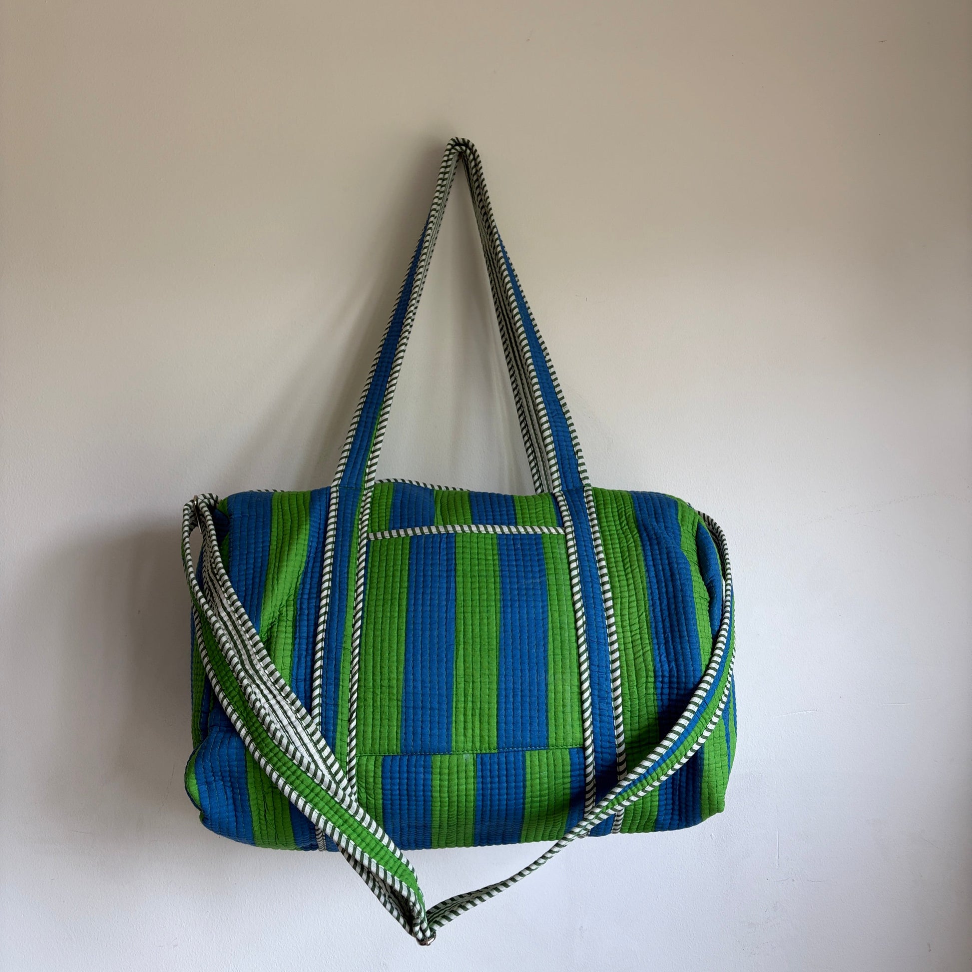 Cotton Quilted Duffle bag