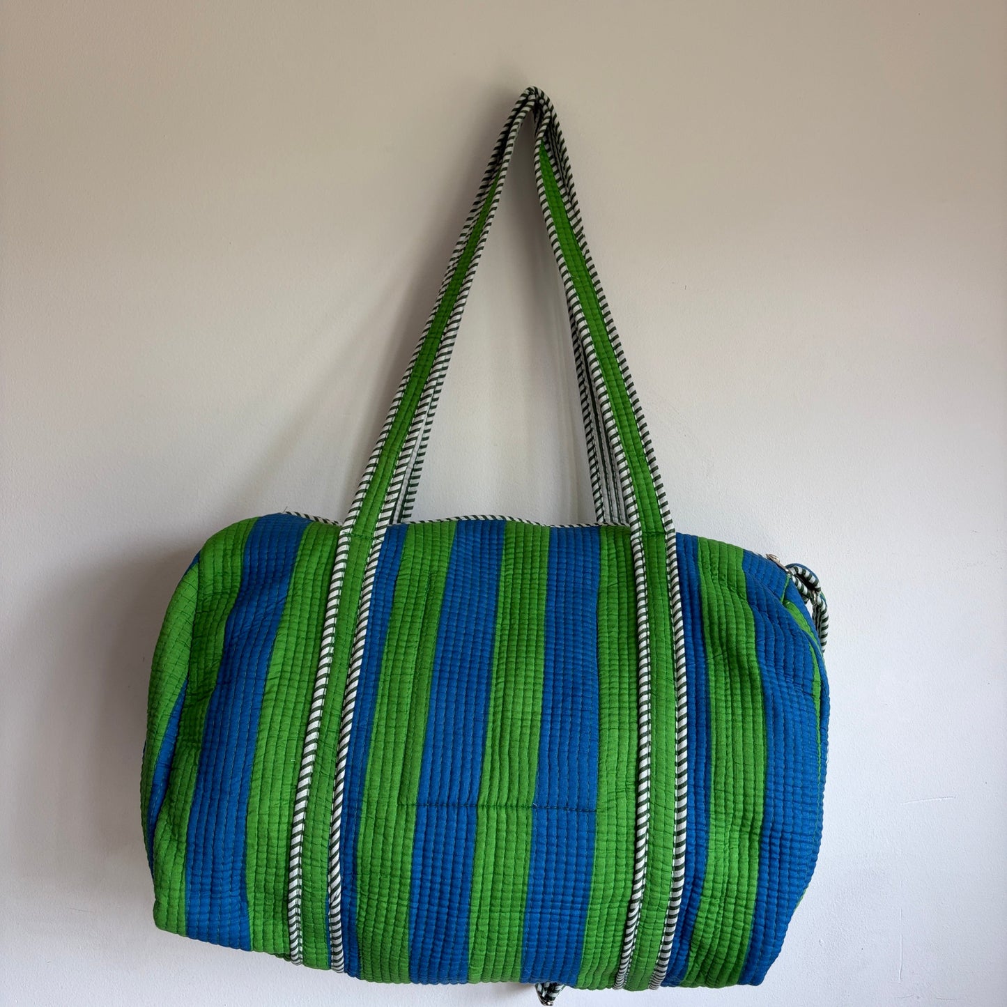 Cotton Quilted Duffle bag