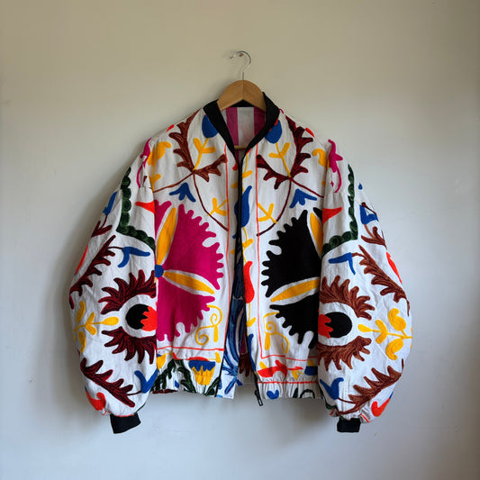 Suzani bomber jacket