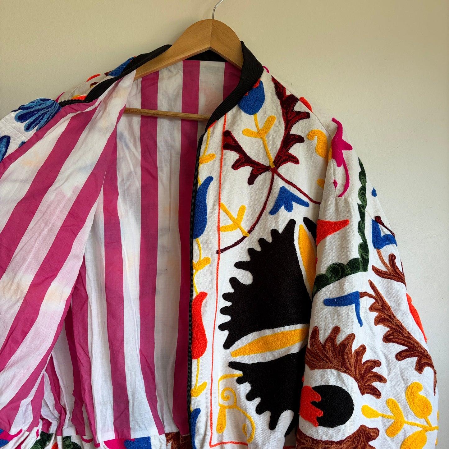 Suzani bomber jacket
