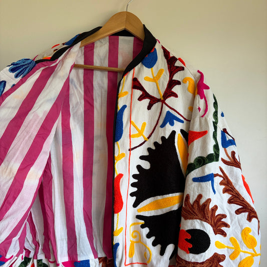 Suzani bomber jacket