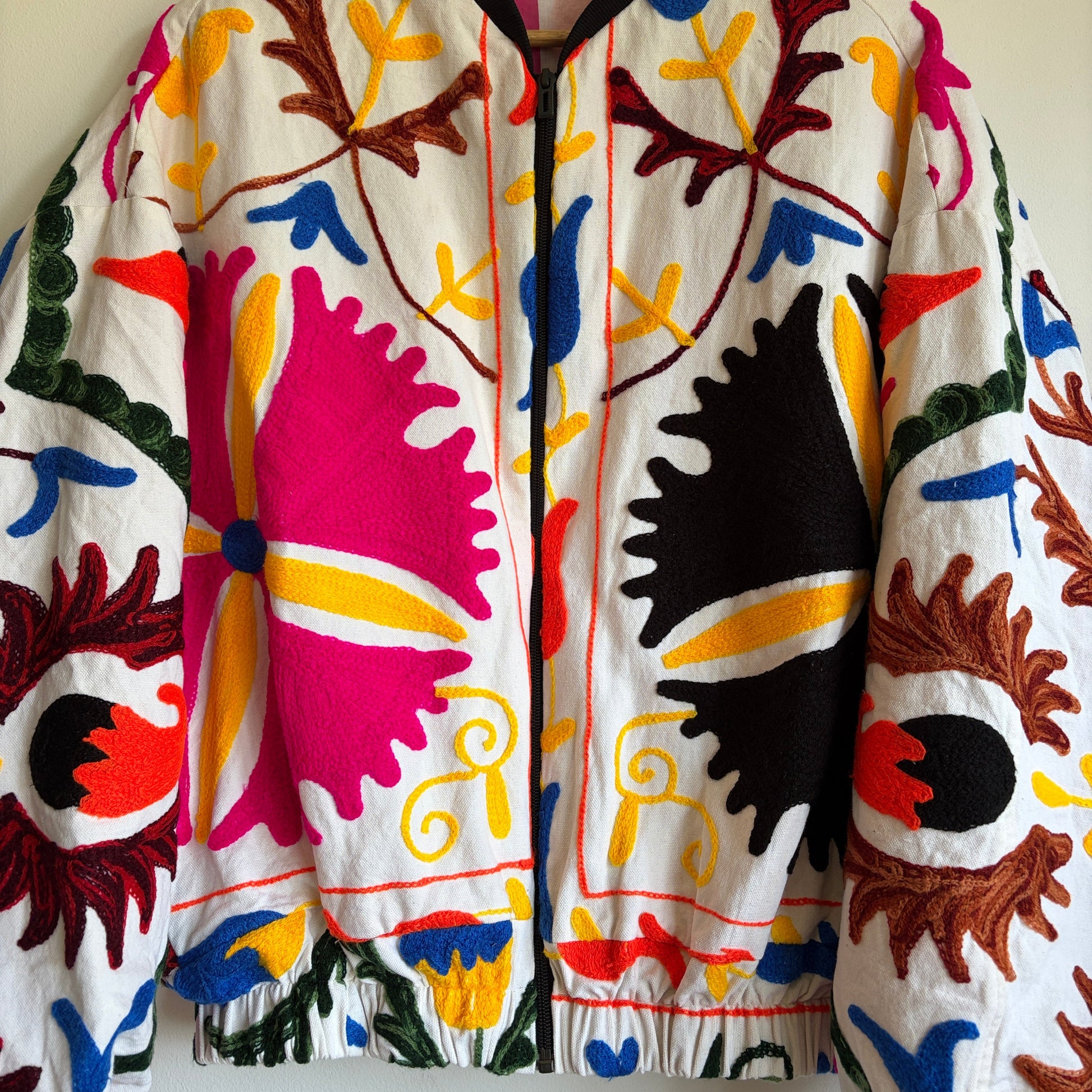Suzani bomber jacket