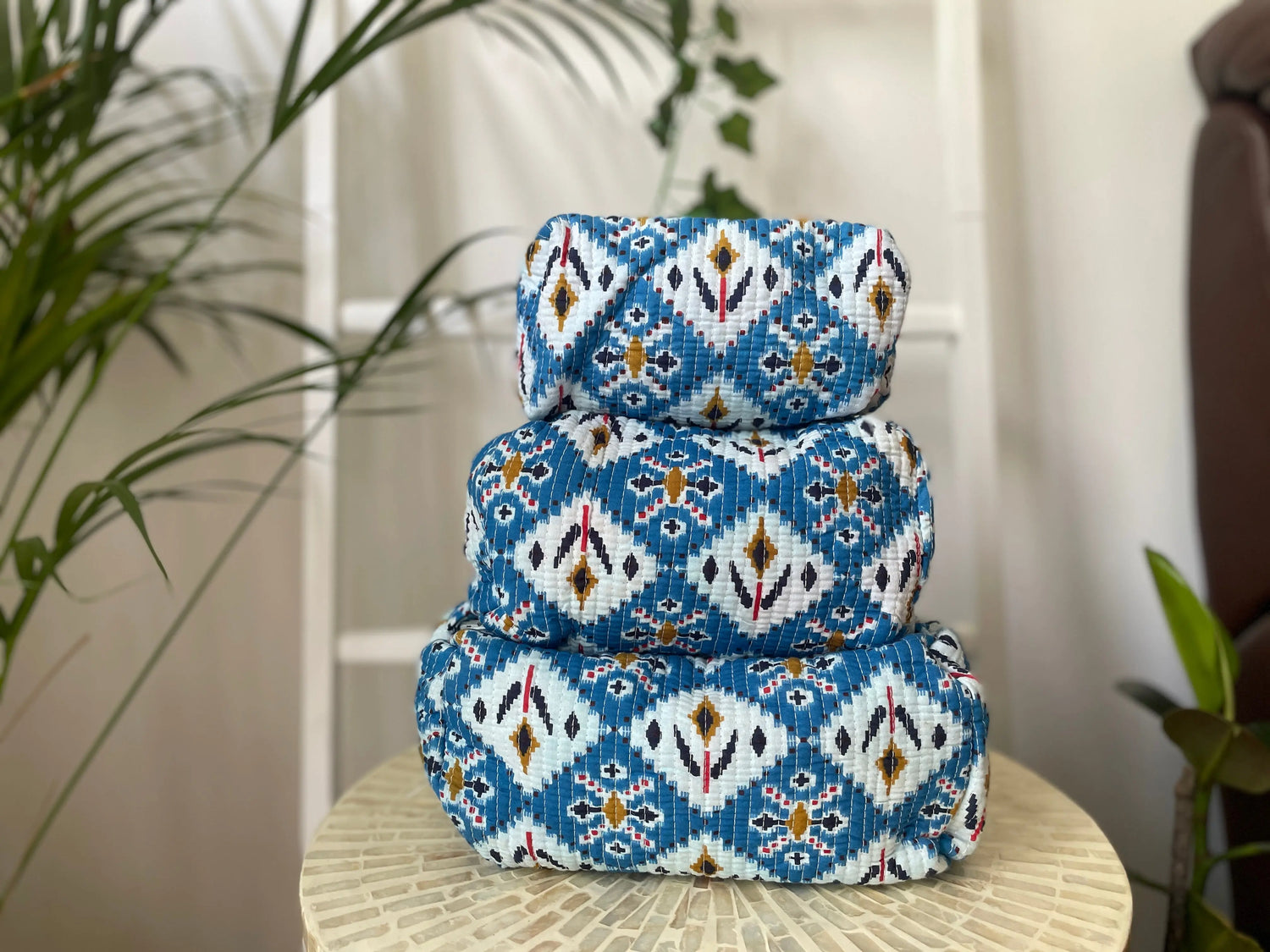 Quilted Cotton Toiletry Bag | Quilted wash bags My Store