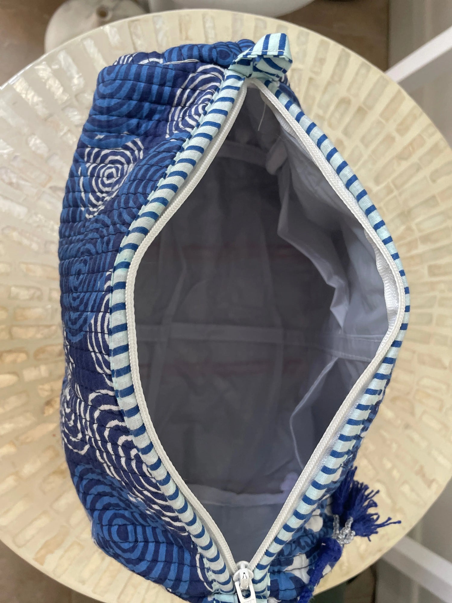 Cotton Quilted Wash Bags My Store