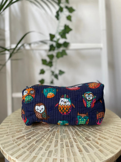 Cotton Quilted Wash Bags My Store