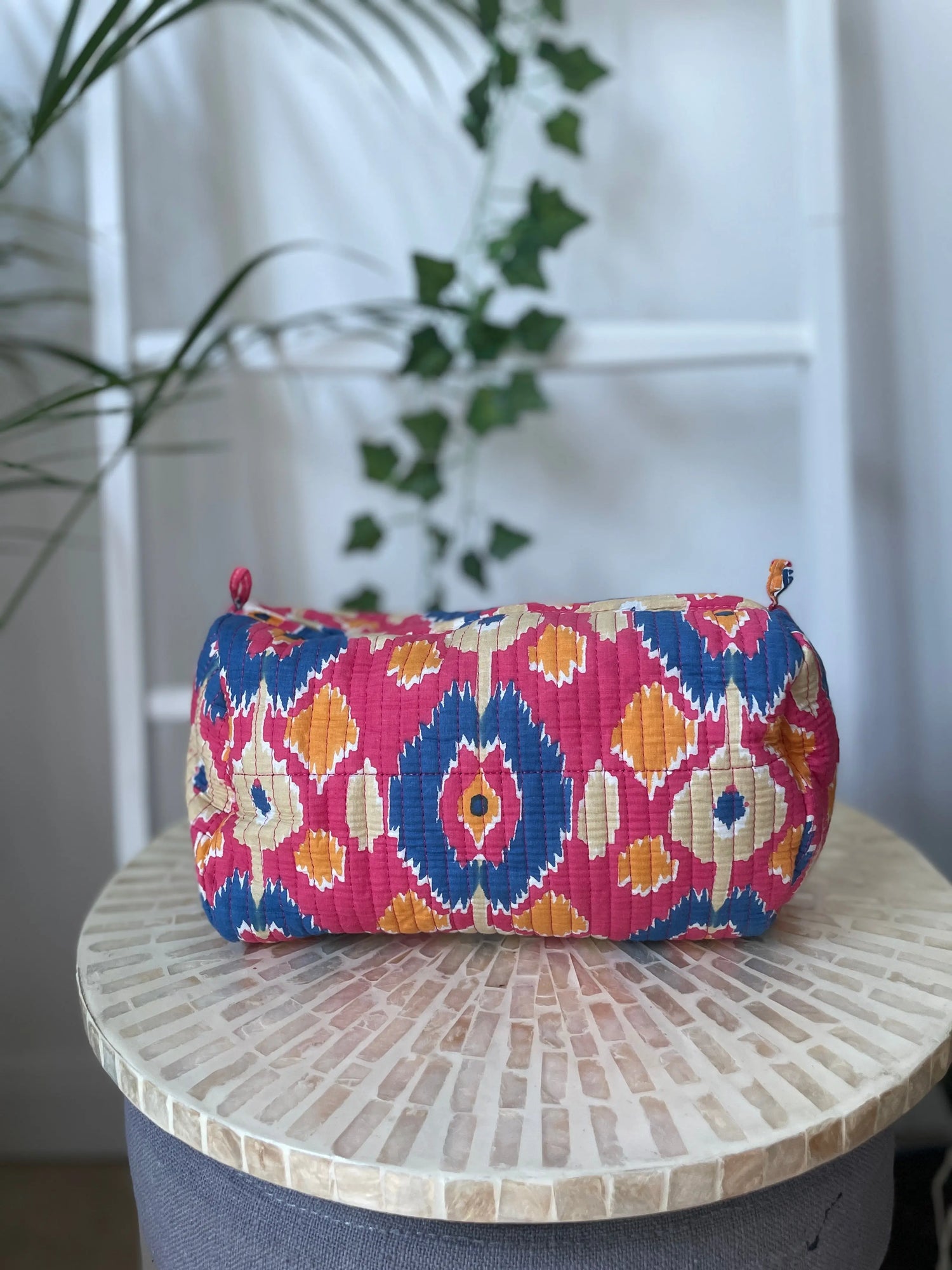 Cotton Quilted Wash Bags My Store