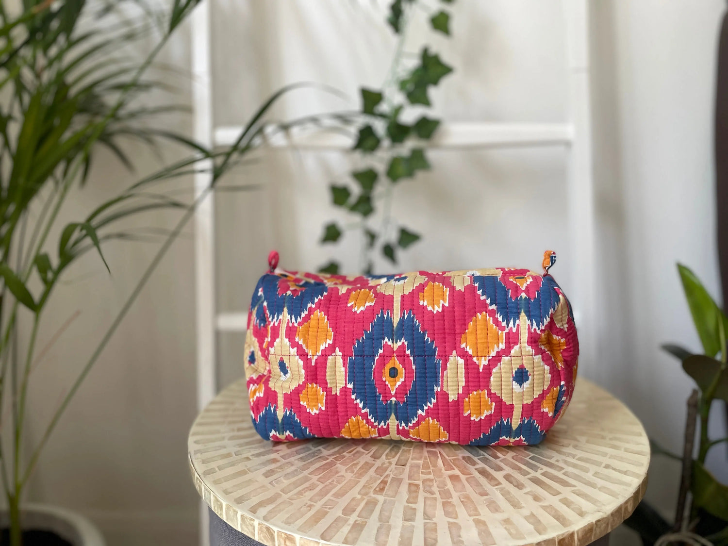 Cotton Quilted Wash Bags My Store
