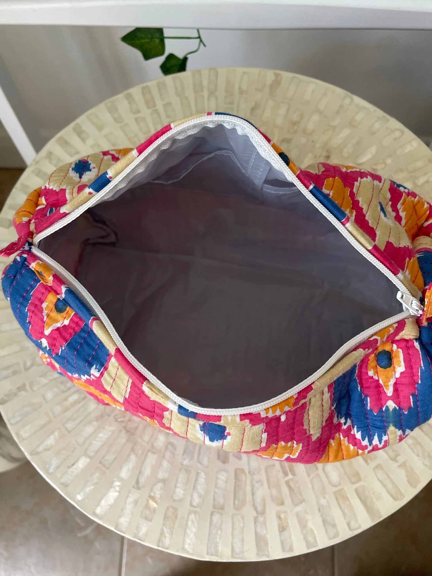 Cotton Quilted Wash Bags My Store