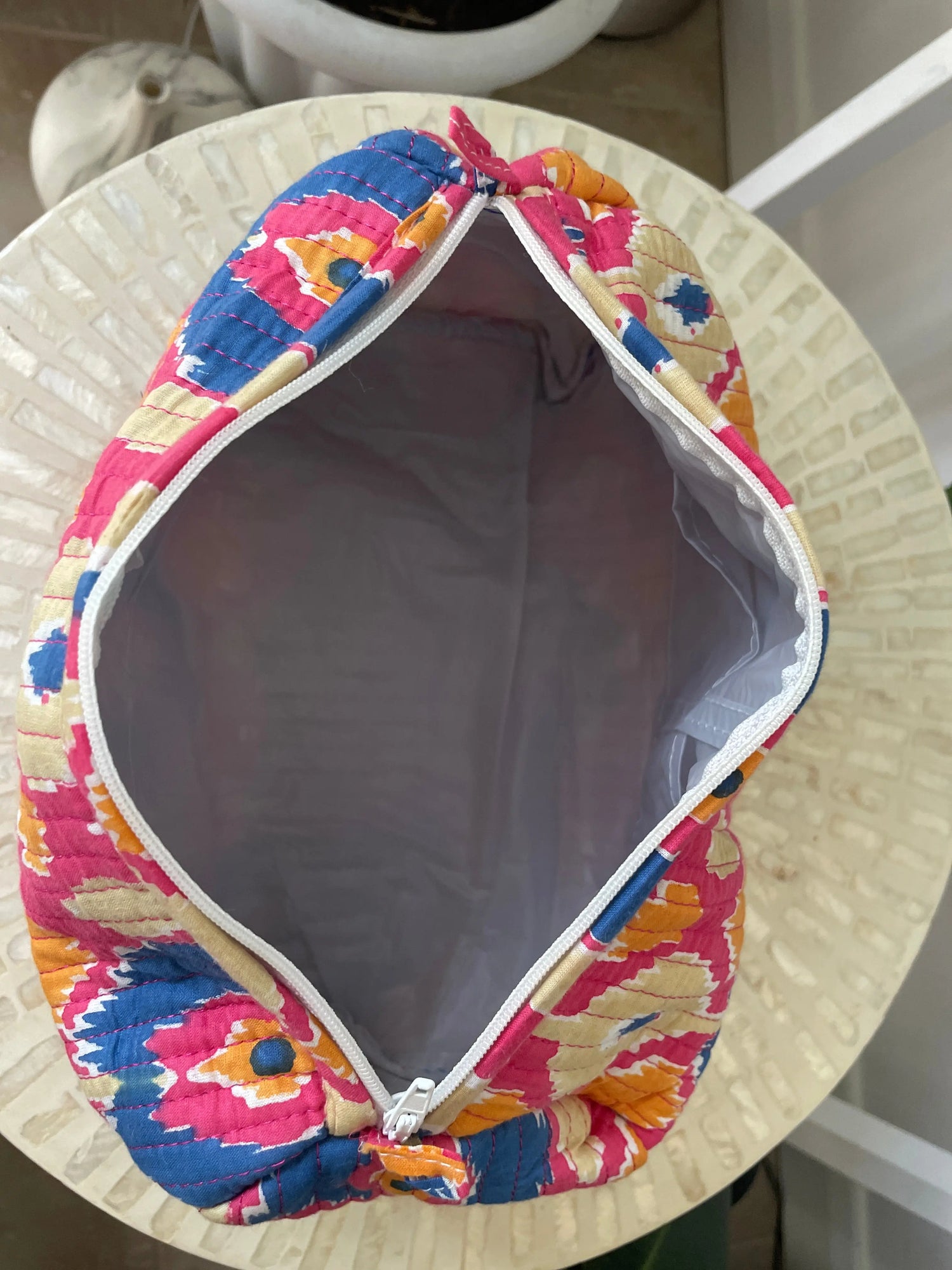 Cotton Quilted Wash Bags My Store