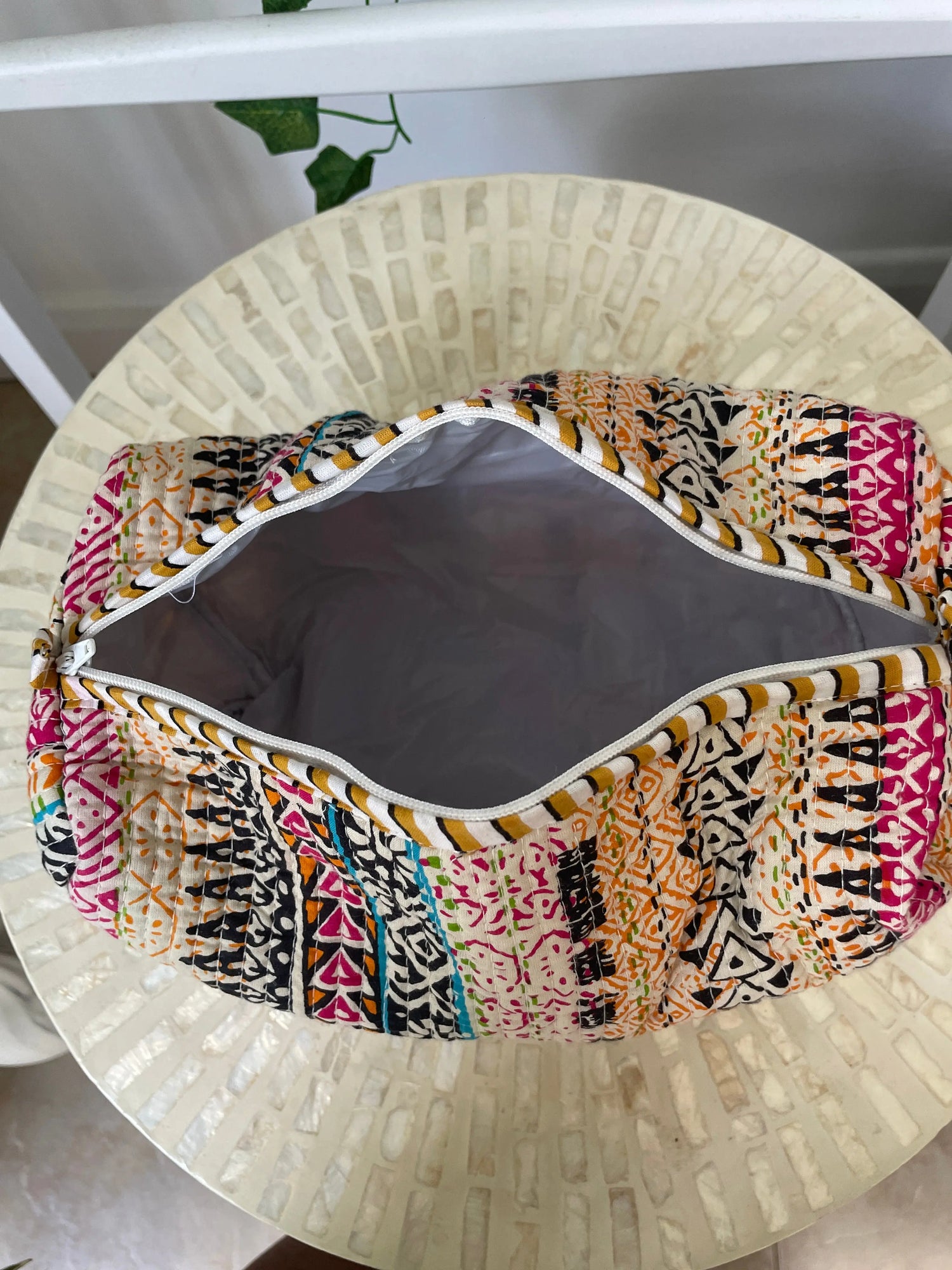 Cotton Quilted Wash Bags My Store