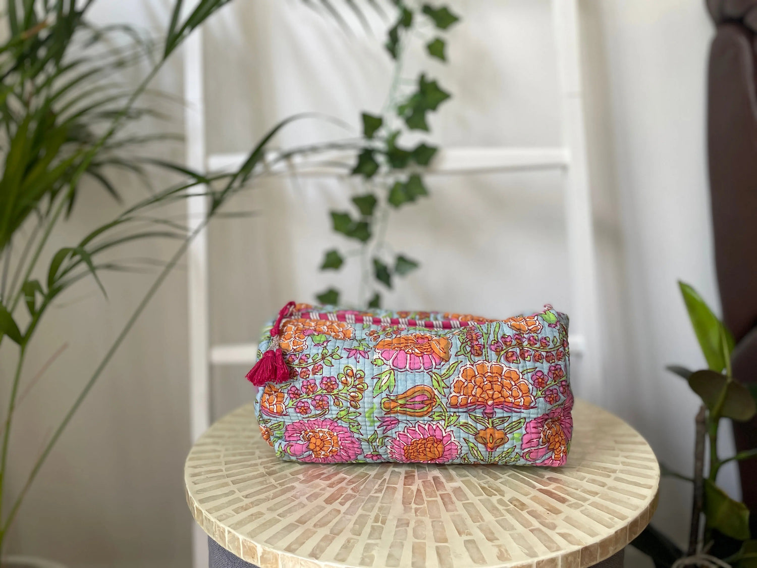 Cotton Quilted Wash Bags My Store