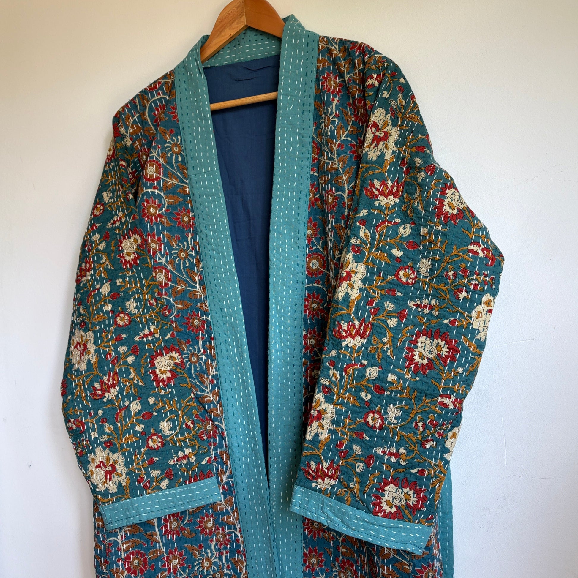 Kantha Bath Robe Kimono