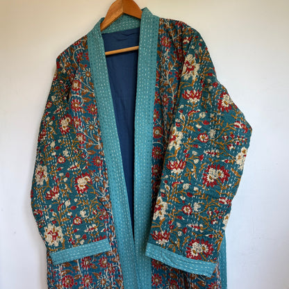 Kantha Bath Robe Kimono