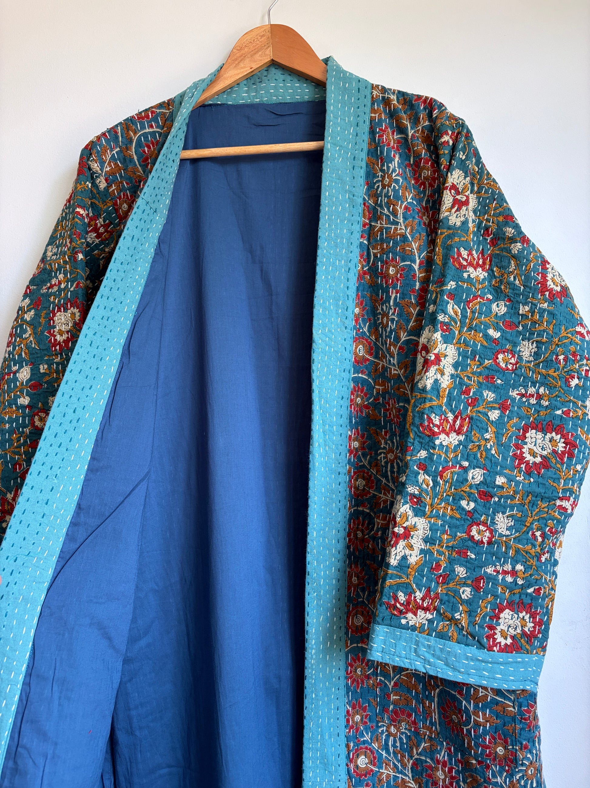 Kantha Bath Robe Kimono