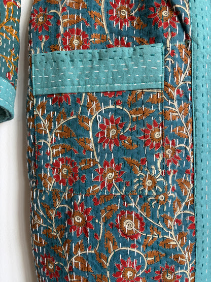 Kantha Bath Robe Kimono