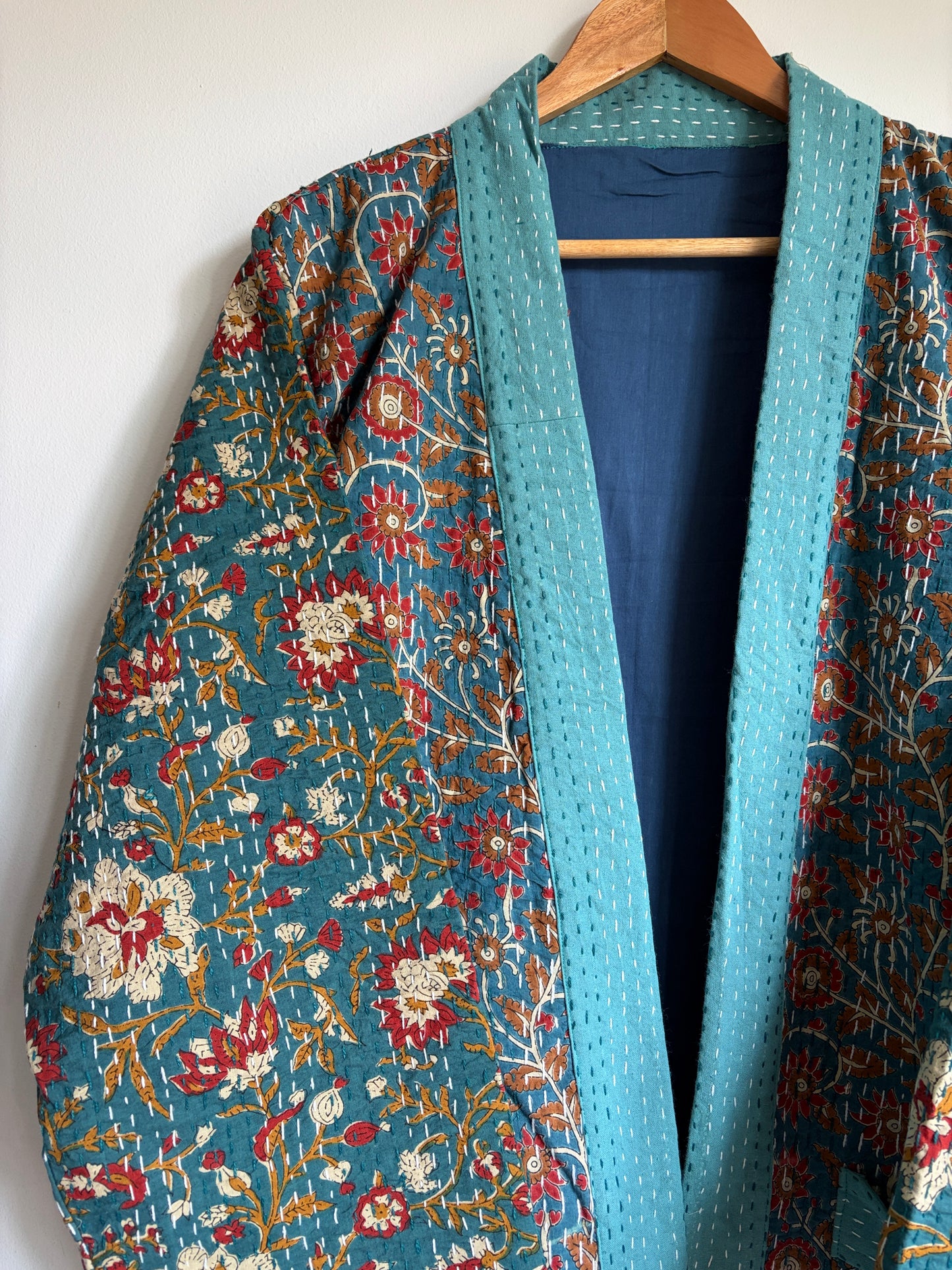 Kantha Bath Robe Kimono