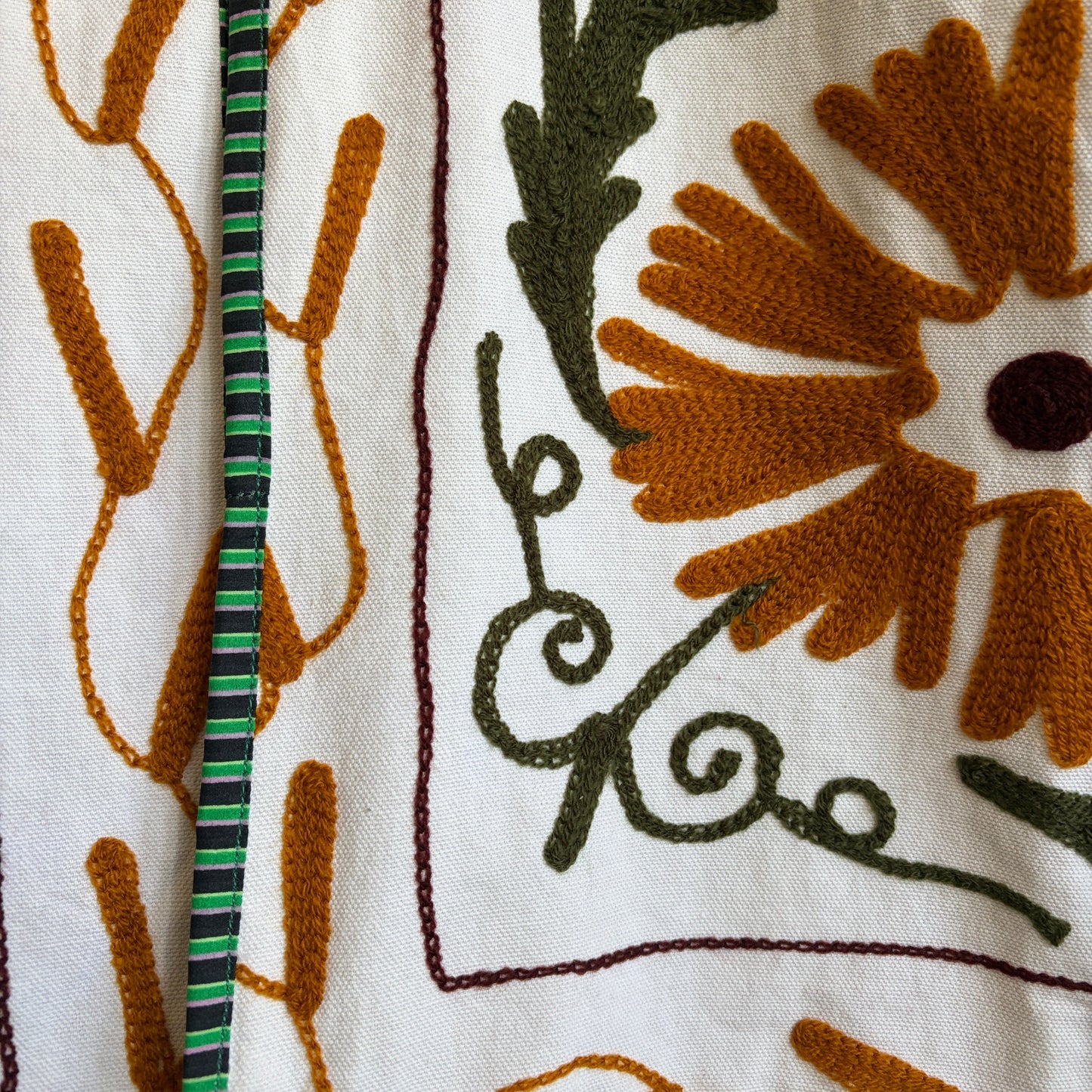 Ivory & Ochre Suzani Paisley Embroidered Jacket