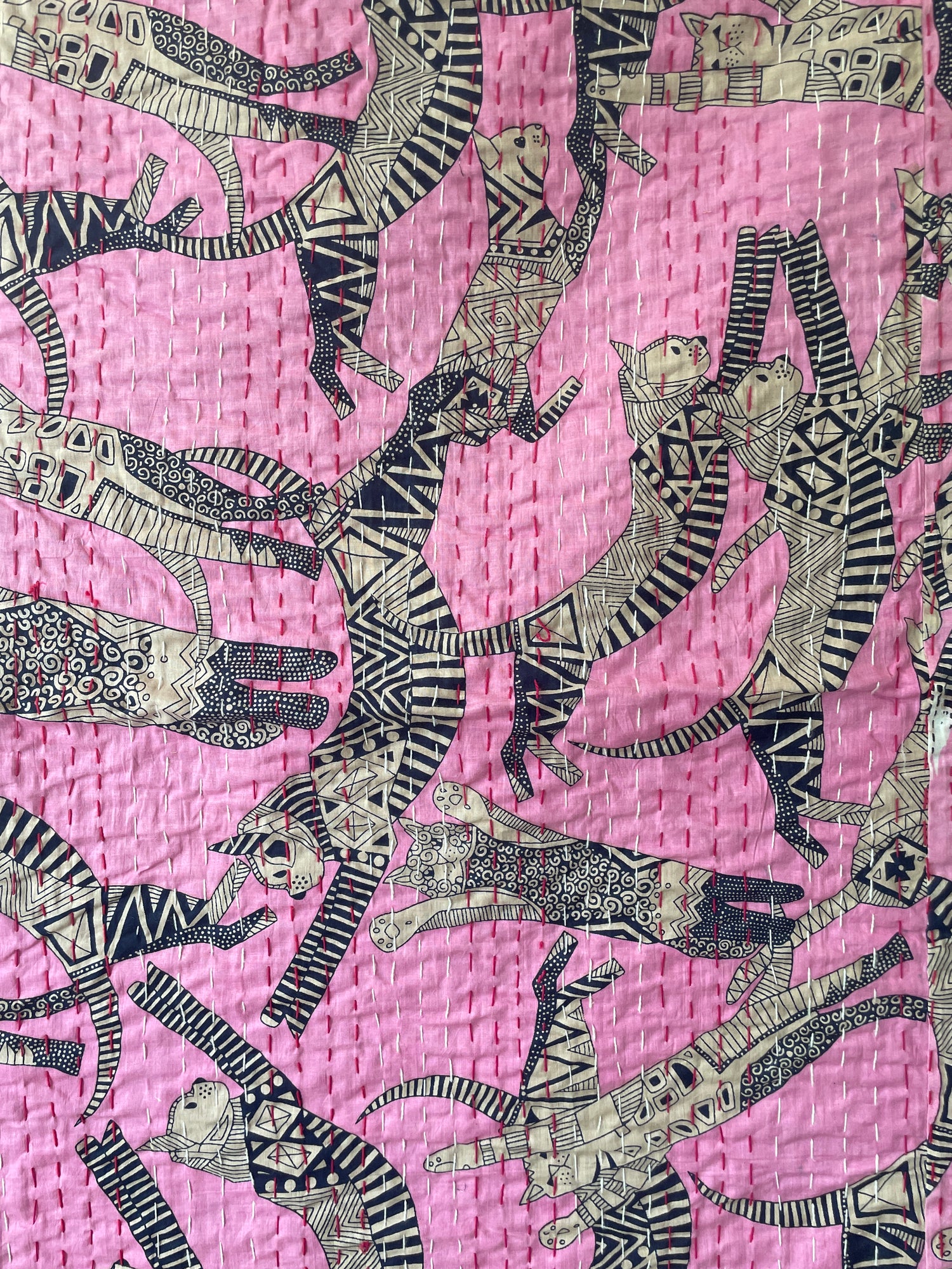 Kantha Embroidery Bedcover