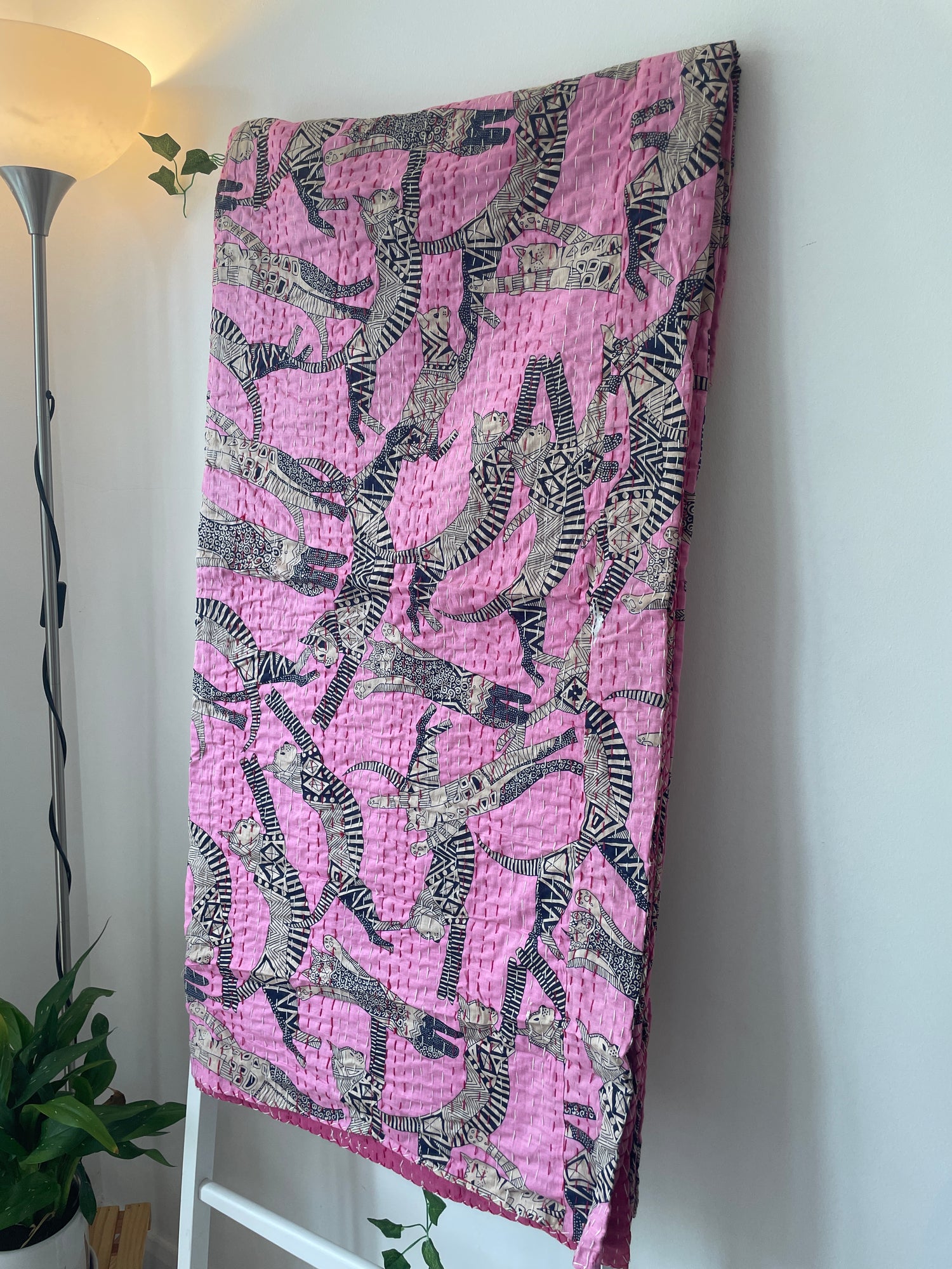Kantha Embroidery Bedcover