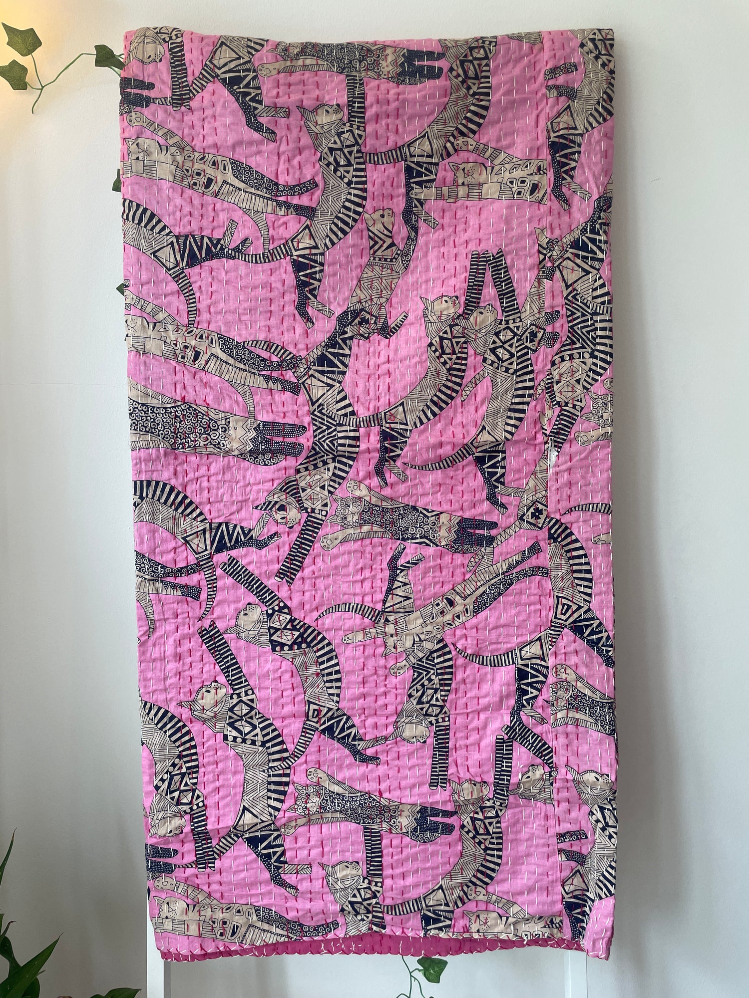 Kantha Embroidery Bedcover